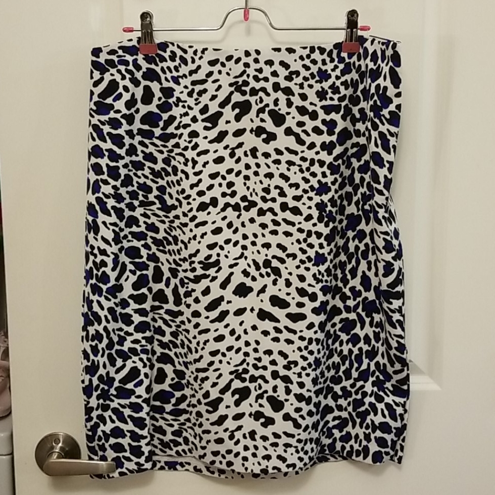 Cheetah print Pencil Skirt